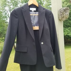 Calvin Klein 2 piece suit (womens 0)